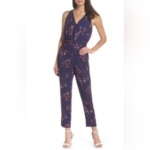 Adelyn Rae Navy Jumpsuit